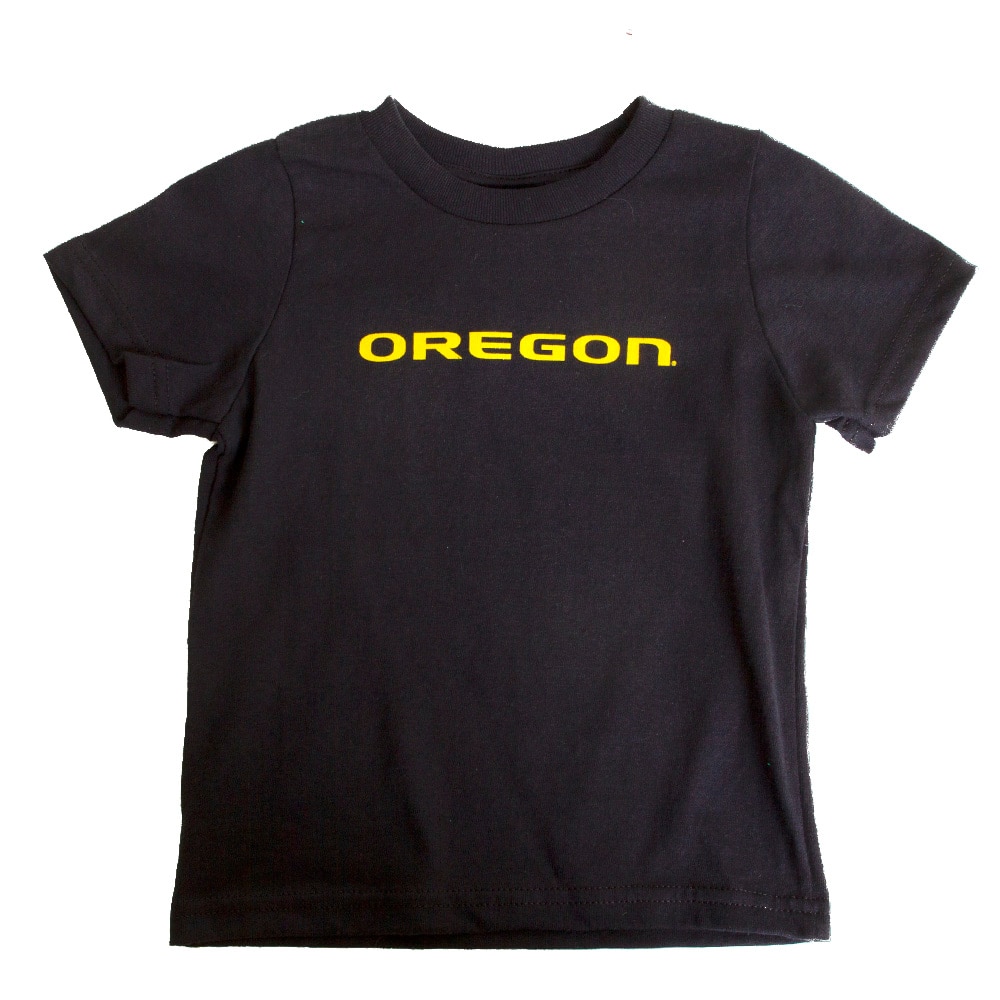 Oregon, McKenzie SewOn, Black, Crew Neck, Kids, Toddler, 649586